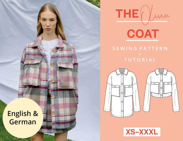 Kimono Jacket Pattern PDF Sewing Instructions Video 