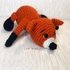 Amigurumi crochet fox pattern