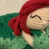 Crochet lovey mermaid pattern