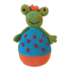 Stand up frog Fridolin, Easy frog diy crochet for babies