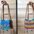 Tasche „Gute Laune Bag“ Wendetasche Blumen + Streifen Kindertasche häkeln