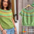 Strickanleitung Rundpassen-Shirt/Top | „Choose your colors“ | nahtlos