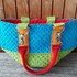 Crochet Pattern handbag "Harlekin"