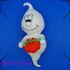 Halloween ghost Blinky knitting pattern soft baby toys home decorations