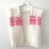 Knit pattern gilet IceCrystal