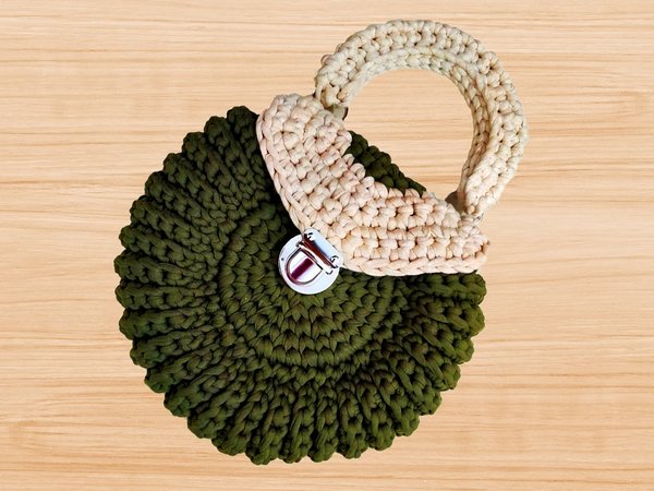 Buy Crochet Circle Purse Pattern PDF and Video Tutorial Online in India -  Etsy