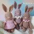 Crochet pattern Bunny Polly - PDF Download