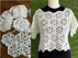 a Shirt made of hexagons (Belly cheat No 2) crochet pattern