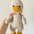 Crochet pattern: Duck "Achim" to cuddle. Amigurumi cuddly toy