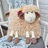 Sheep Pillow Cover Crochet Pattern Sweet Cute Animal Cushion