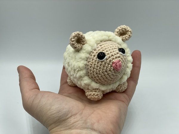 Fluffy Sheep Crochet Plushie: Crochet pattern | Ribblr