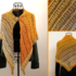 Crochet Pattern Flat Triangular scarf "Ione"