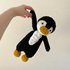 Crochet pattern: Penguin "Pierre" to cuddle. Amigurumi and snuggler lovey