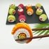 Sushi California Roll (Uramaki Sushi) Häkelanleitung PDF