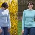 Raglan Shirt - Pullover eng - nähen mit Schnittmuster Gr. 34-40