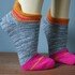 Socken stricken PDF Anleitung Fit for Sun Sneakers in 5 Größen Fersenlasche