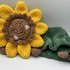 Crochet Pattern - Comforter / Lovey Sunflower