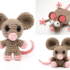 Mice PDF Crochet Pattern Bundle