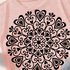 Mandala print. Valentine'sa day decor. Love sign, hearts digital design.