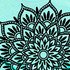 Mandala Yoga print Lotus flower. Design for scrapbooking, print on paper