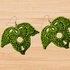 A Crochet Leaf Earrings PDF Pattern