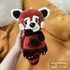 Crochet pattern I Red Panda I geegees I english PDF