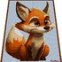 FOX - pattern for c2c crochet blanket