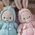 Crochet Pattern, Amigurumi Twins Bunnies