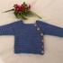 Crochet Asymmetric Baby Cardigan Pattern