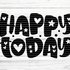 happy today Plotterdatei SVG DXF FCM