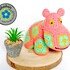 Nina The Baby - Hippopotamus with African Flowers crochet pattern PDF DYN