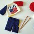 American Flag Sweater and Pants for Toys or Dolls - Knitting Pattern