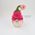 Crochet Rose gnome pattern- Crochet spring gnome- Flower garden gnome