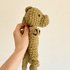 Mini Dino crochet pattern. T-Rex sluggler crochet pattern. Dino lovey