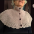 Knitting Pattern, Capelet Pattern,Shoulder Wrap, Buttoned Neck Wrap