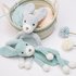 Bunny lovey crochet pattern, snuggler, plush lovey cuddle toy