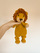 Lion crochet pattern. Lion snuggler. Lion lovey with knotted legs