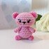 Crochet Pattern Mini Teddy Bear Amigurumi