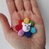 Cat rainbow flower miniature