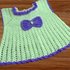 A crochet girl dress pattern