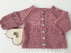 Strickanleitung Babyjacke, in 56-62, 3-6 Monate, in 3 Varianten, nahtlos