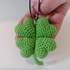 Crochet Pattern Hanging Car Charm Four Leaf Clover Amigurumi