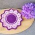 Coaster "FLOWER-POWER" - crochetpattern