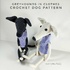 Dog Crochet Pattern Amigurumi Greyhound / Whippet in Clothes out of Socks