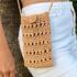 Crochet raffia crossbody bag pattern, mobile phone sleeve, straw pouch bag8