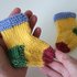 Babysocken 4 farbig stricken