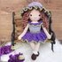 LITTLE MISS MIA - crochetpattern doll, incl. dress and hat