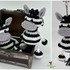 Zebra Schlenkertier, Taschenbaumler - Häkelanleitung