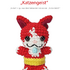 Amigurumi "Katzengeist" aus einem Videospiel Häkelanleitung // PDF