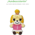 Amigurumi "Hundeassistentin" aus einem Videospiel Häkelanleitung // PDF